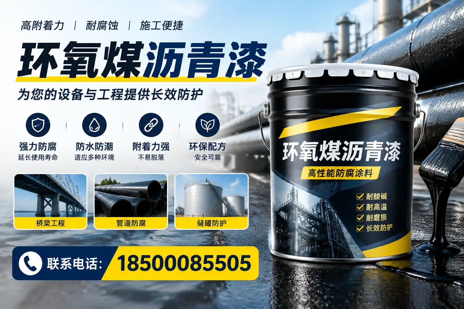 环氧煤沥青漆与其他涂料的对比分析，助力郴州企业决策